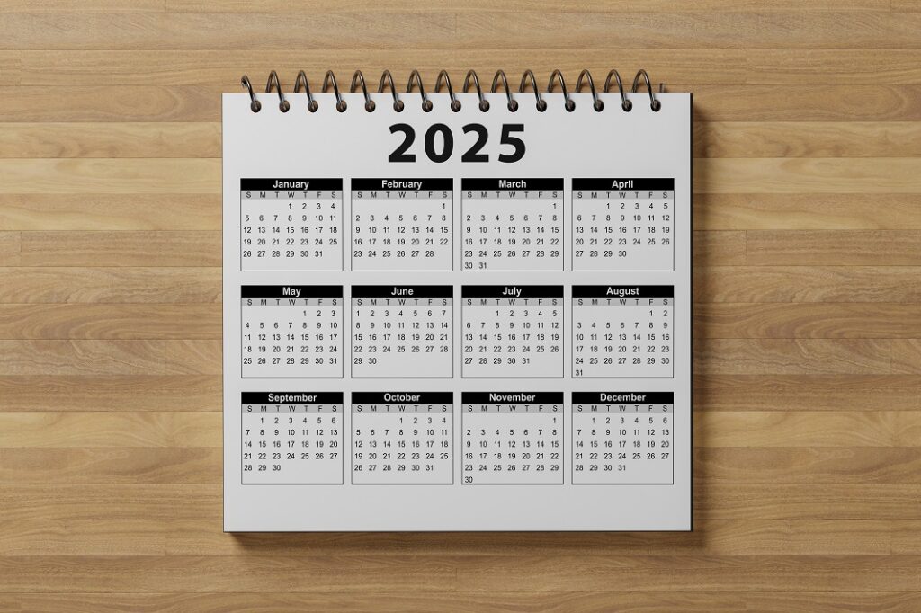 Publicado el calendario laboral para 2025 - Experto RRHH